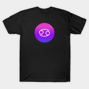 Gradient Zodiac Cancer T-Shirt